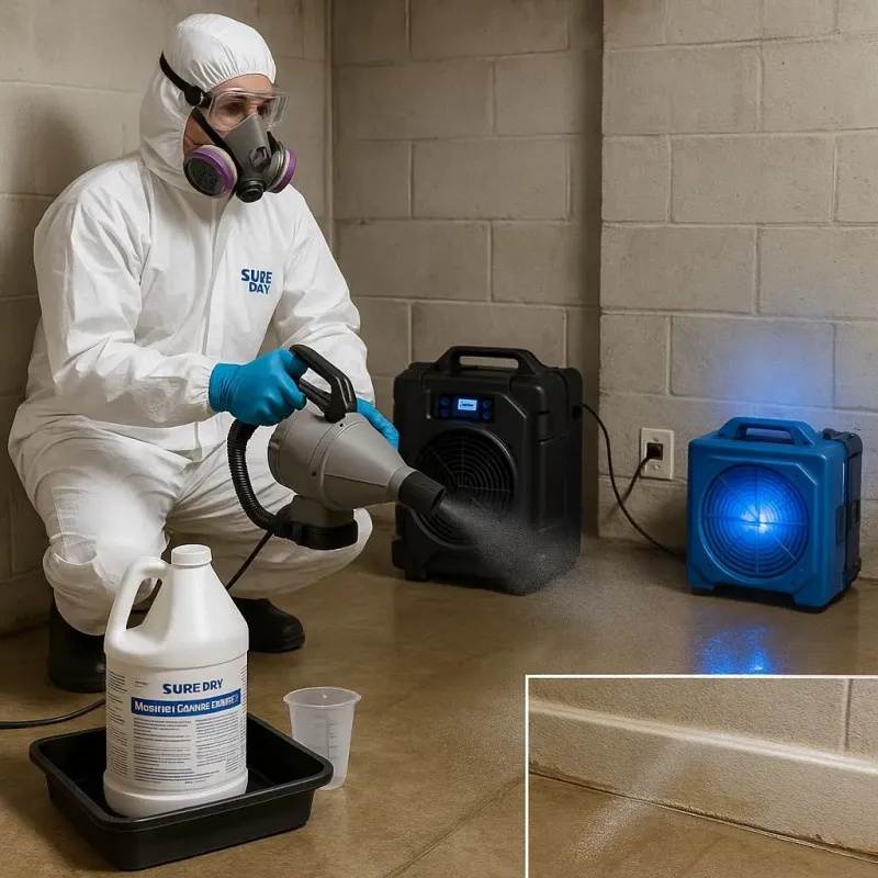 Sanitization and Odor Removal process in Kingston, TN