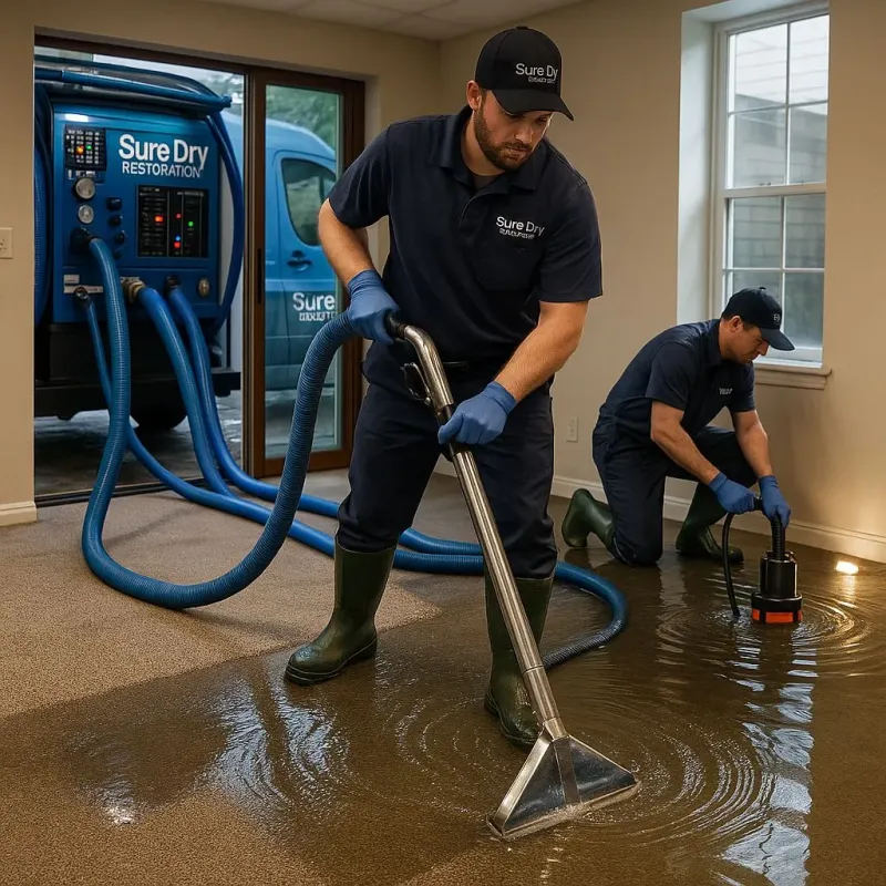 Water Extraction and Removal process in Kingston, TN